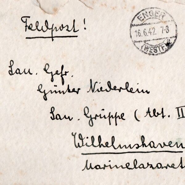 Feldpost Marinelazarett Abt. II Wilhlemshaven