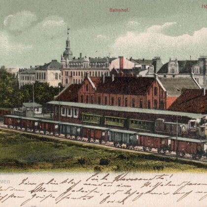 Bahnhof - Hotel Loheyde 1904