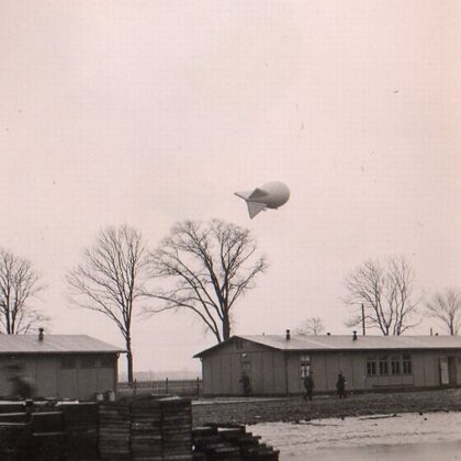 Fesselballon in Ebkeriege1942