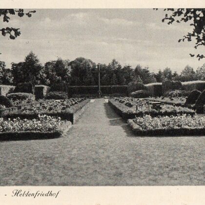 Heldenfriedhof Wilhelmshaven 1938