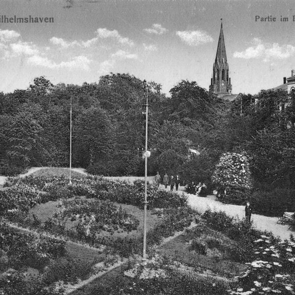Partie im Rosengarten