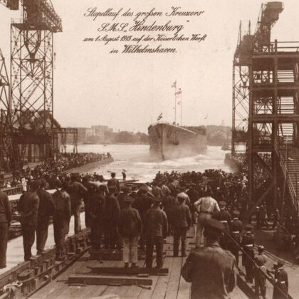 WHV-Stapellauf Hindenburg 1915