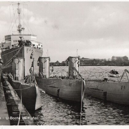 U-Boote im Hafen 1940
