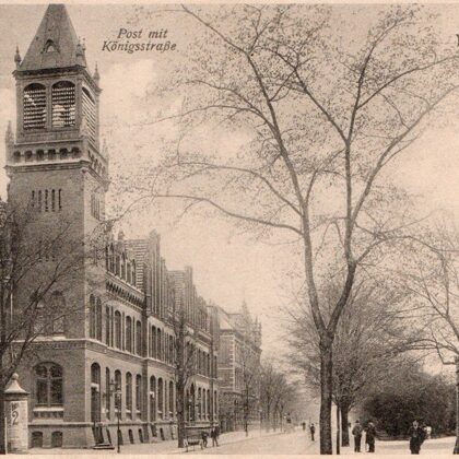Post mit Königsstr.1913
