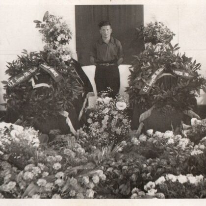 Aufbahrung der OT Mannschaften + Bordeaux