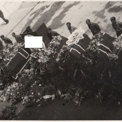 Aufbahrung der OT Mannschaften + Bordeaux 