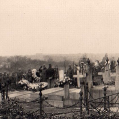 Beerdigung unbekannter Heldenfriedhof in Frankreich