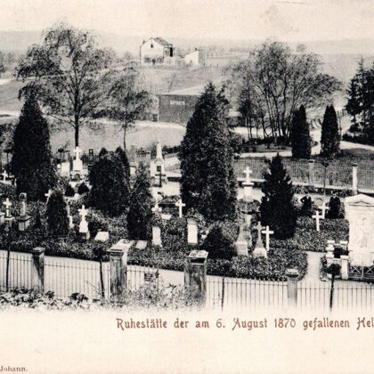 Ehrenthal - Ruhestätte der am 6. August 1870 gefallen Helden