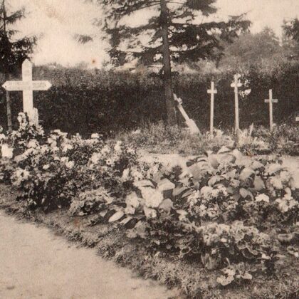 Friedhof Le Cateau Englisch-Französisches Massengrab 1917 