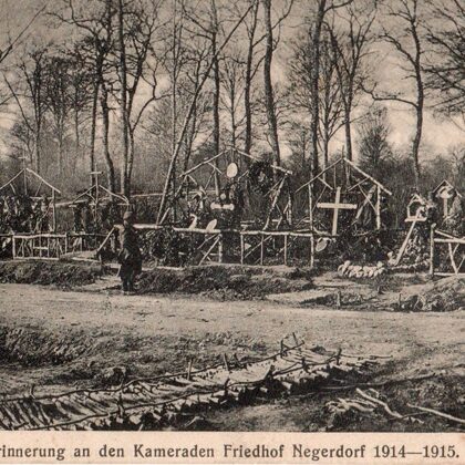 Friedhof Negerdorf 1914 - 1915