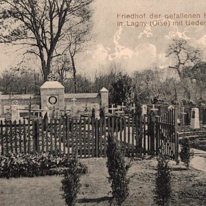 Friedhof der gefallenen Helden in Lagny Oise