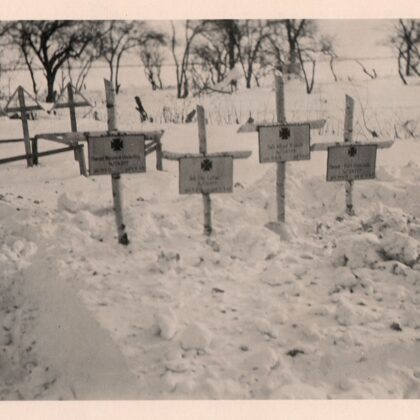 Friedhof in Podberesje 1942