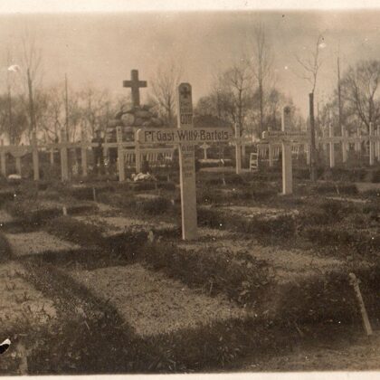 Grab Willy Bartels 1916