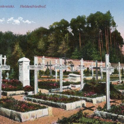Heldenfriedhof Cirey 1916