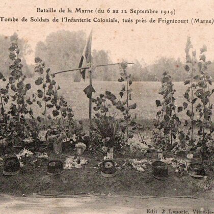 Heldenfriehof Frignicout 1915