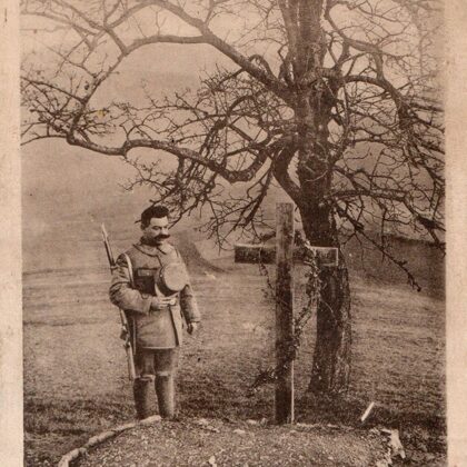 Heldengrab bei St. Kreuz 1916