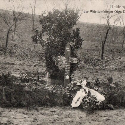 Heldengrab der Württemberger Olga-Dragoner bei Bremenil