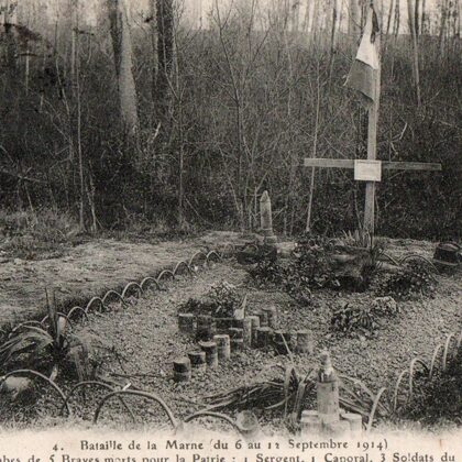 Heldengräber Hiuron 1914