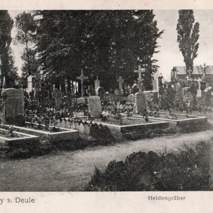 Heldengräber Quesnoy s. Deule 1915