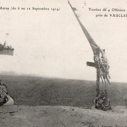 Heldengräber Vauclerc 1916