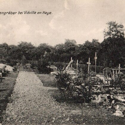 Heldengräber bei Vieville en Haye 1916 