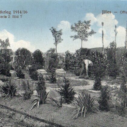 Jllies - Offiziersfriedhof 1915