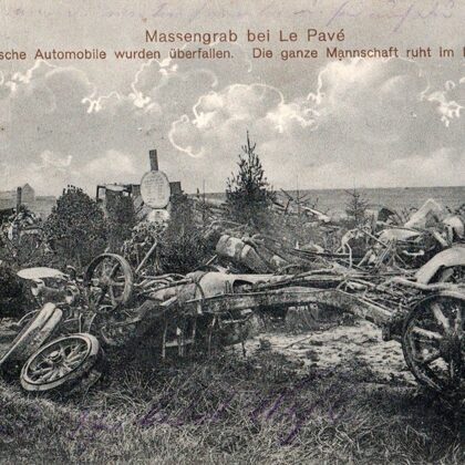 Massengrab bei Pave 1915