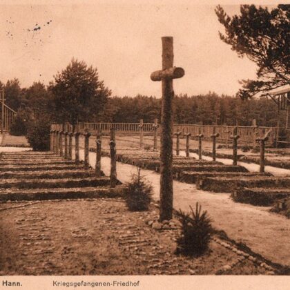 Munsterlager i. Hann. - Kriegsgefangenen-Friedhof 1917