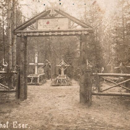Neuer Friedhof Eser 1916 