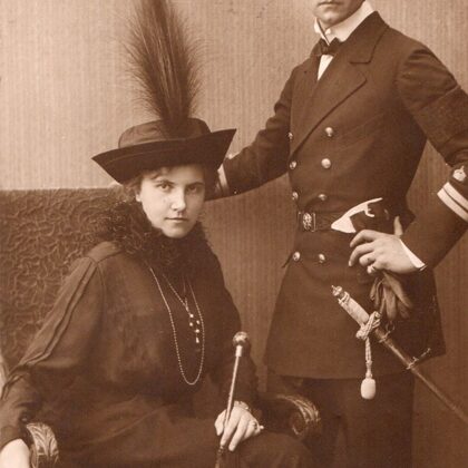 Prinz u. Prinzessin Adalbert v. Preußen 1915