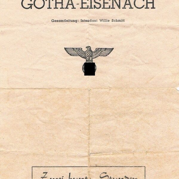 Programm Landestheater Gotha