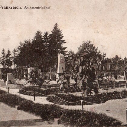 Soldatenfriedhof Betheniville 1915 