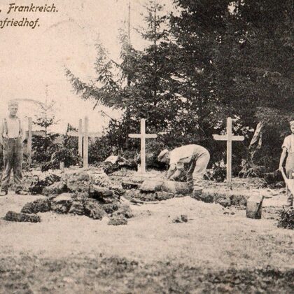 Soldatenfriedhof St. Martin - Frankreich 1916 