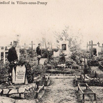 Soldatenfriedhof in Villers-sous-Preny