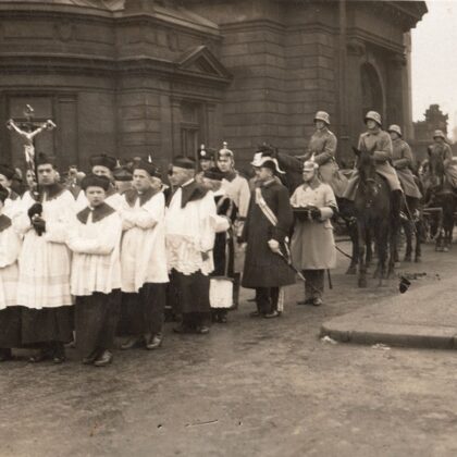 Trauerzug unbekannte Stadt