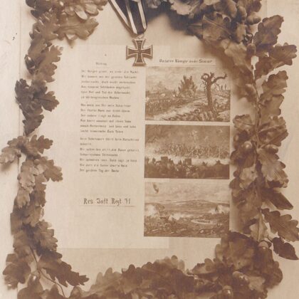 Unsere Kämpfe an der Somme Res Inft Regt 71 - 1917