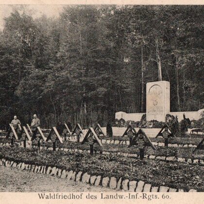 Waldfriedhof des Landw.-Inf.Rgts. 60 