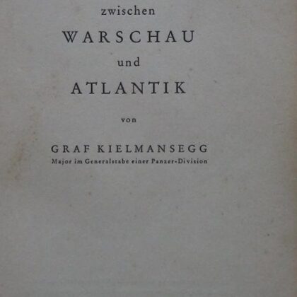 Panzer zwischen Warschau und Atlantik