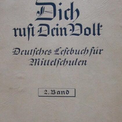Dich ruft Dein Volk