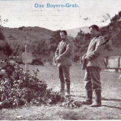 Das Bayern-Grab 1915 
