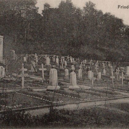 Friedhof Le Mesnil 1915