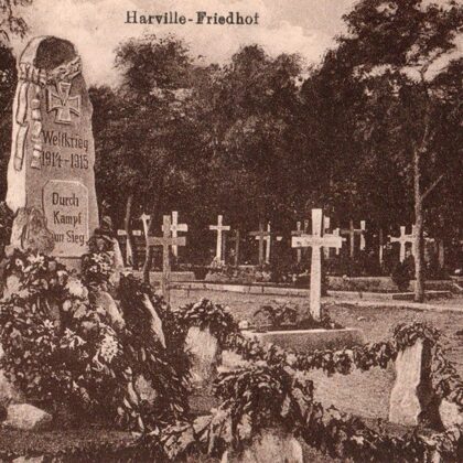 Harville-Friedhof 1917