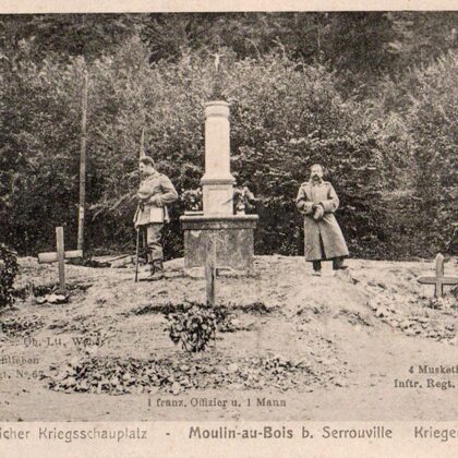 Kriegsgräber Moulin-au-Bois b. Serrouville 1915