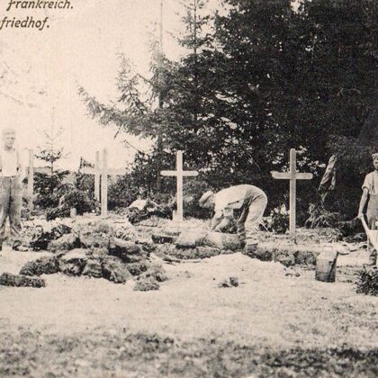 Soldatenfriedhof St. Martin, Frankreich 1917