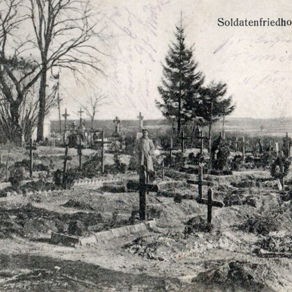 Soldatenfriedhof bei Cernay 1915