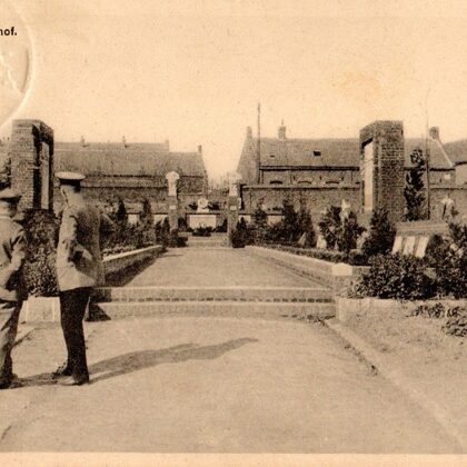 unbekannter Kriegerfriedhof 1918