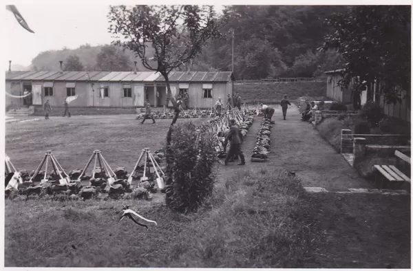 Beschriftung Abmarsch Heppenheim