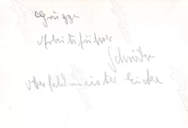 Arbeitsgführer Erich Schröder u. Oberfeldmeister Eicke