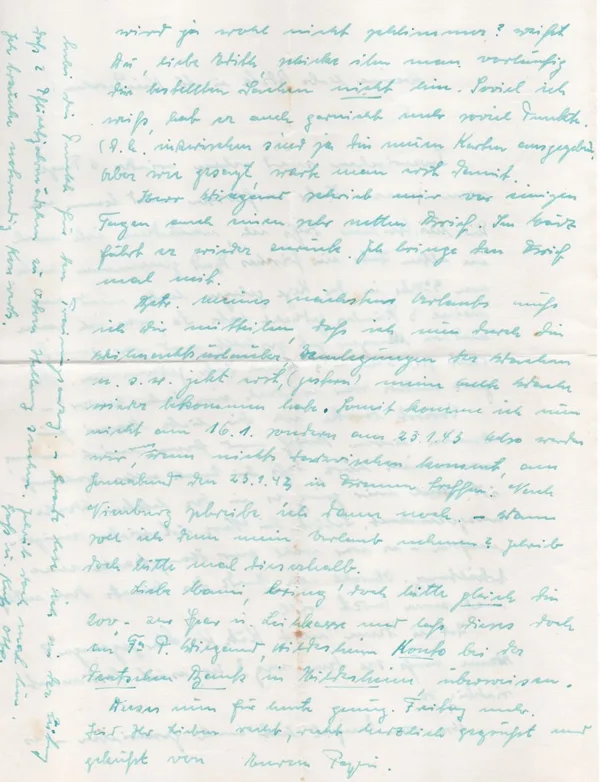 4. Schiffsstamm-Abteilung Wilhelmshaven 06.01.43