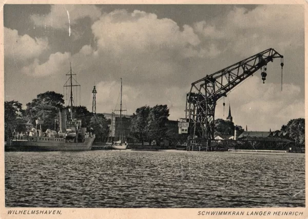 Schwimmkran Langer Heinrich 1939